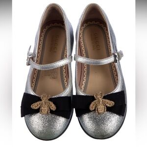 Gucci Bee Mary Jane Flats